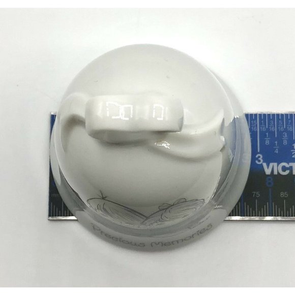 Precious Moments 1985 Porcelain Bell Precious Memories of Our Wedding 4.25"H - Picture 8 of 9